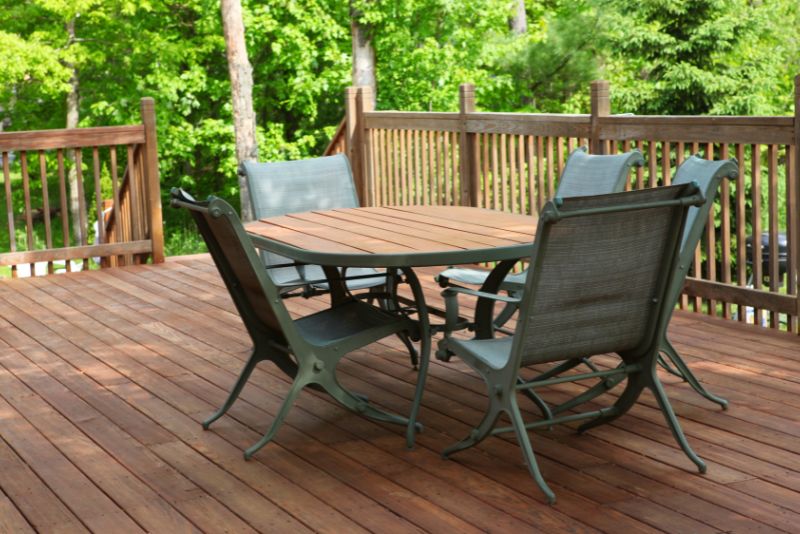 timber decking installed alongside a Gold Coast pool
