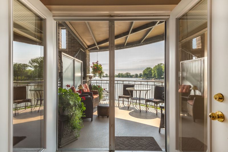 Completed verandah built by Patios Gold Coast Experts
